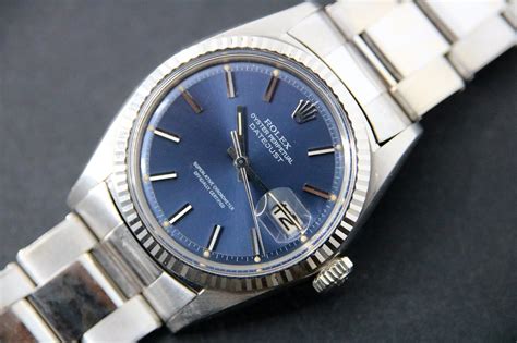 rolex datejust 1601 oyster bracelet on a wrist